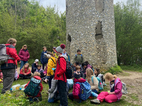 Year 4 trip to Box Hill