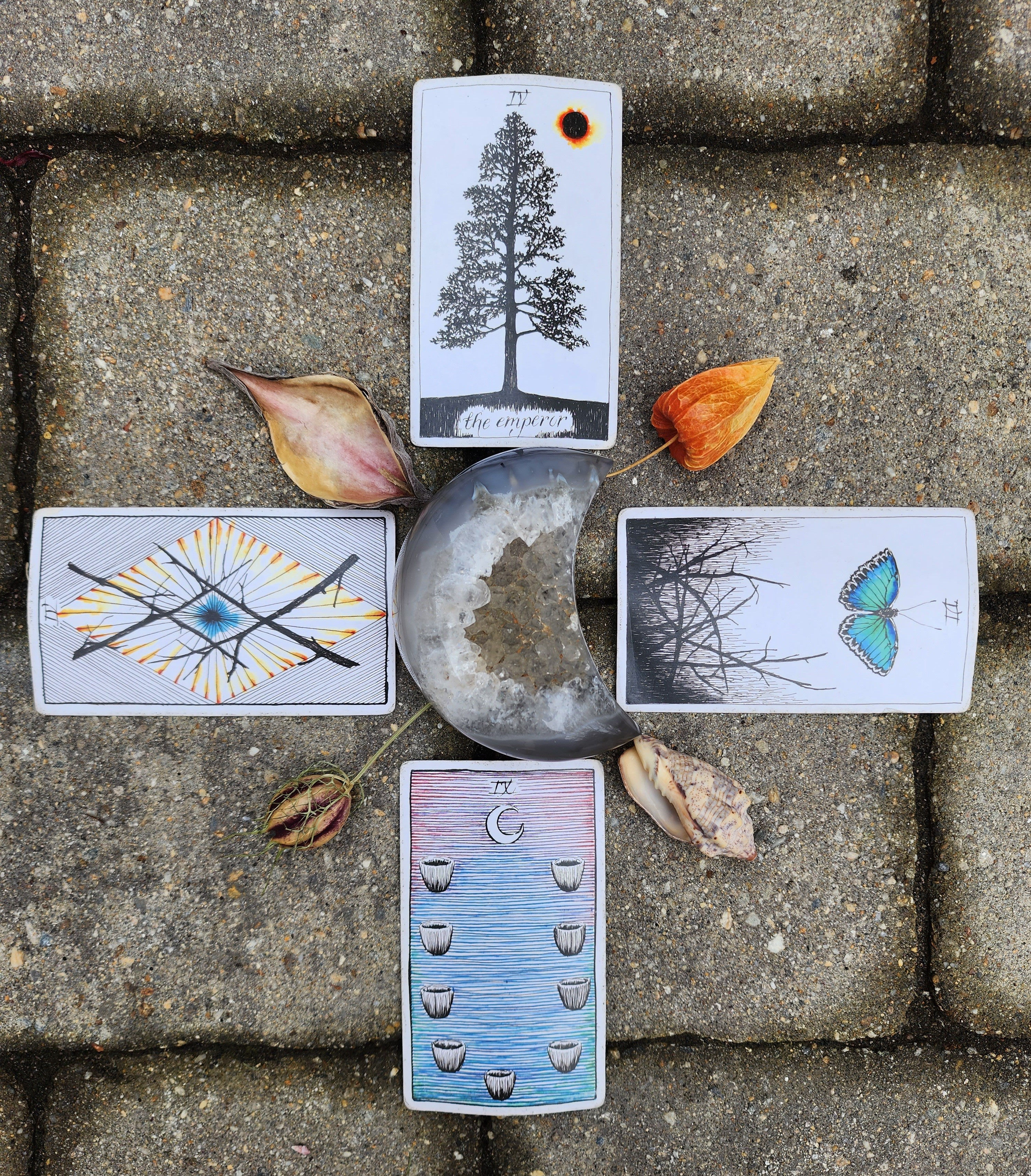four seasons / four elements tarot reading