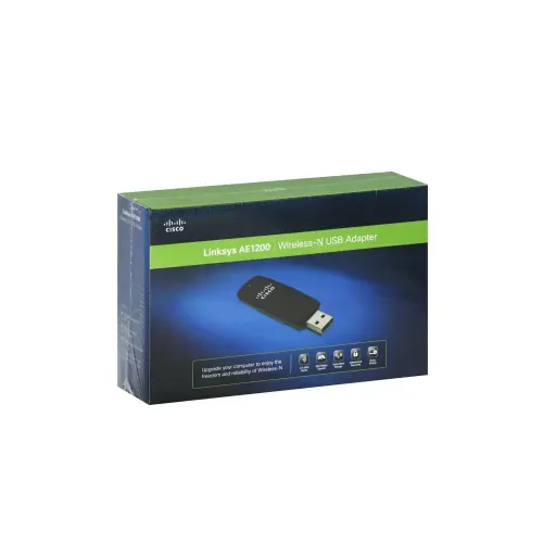 Thumbnail: Linksys AE 1200 Wireless N-USB Adapter