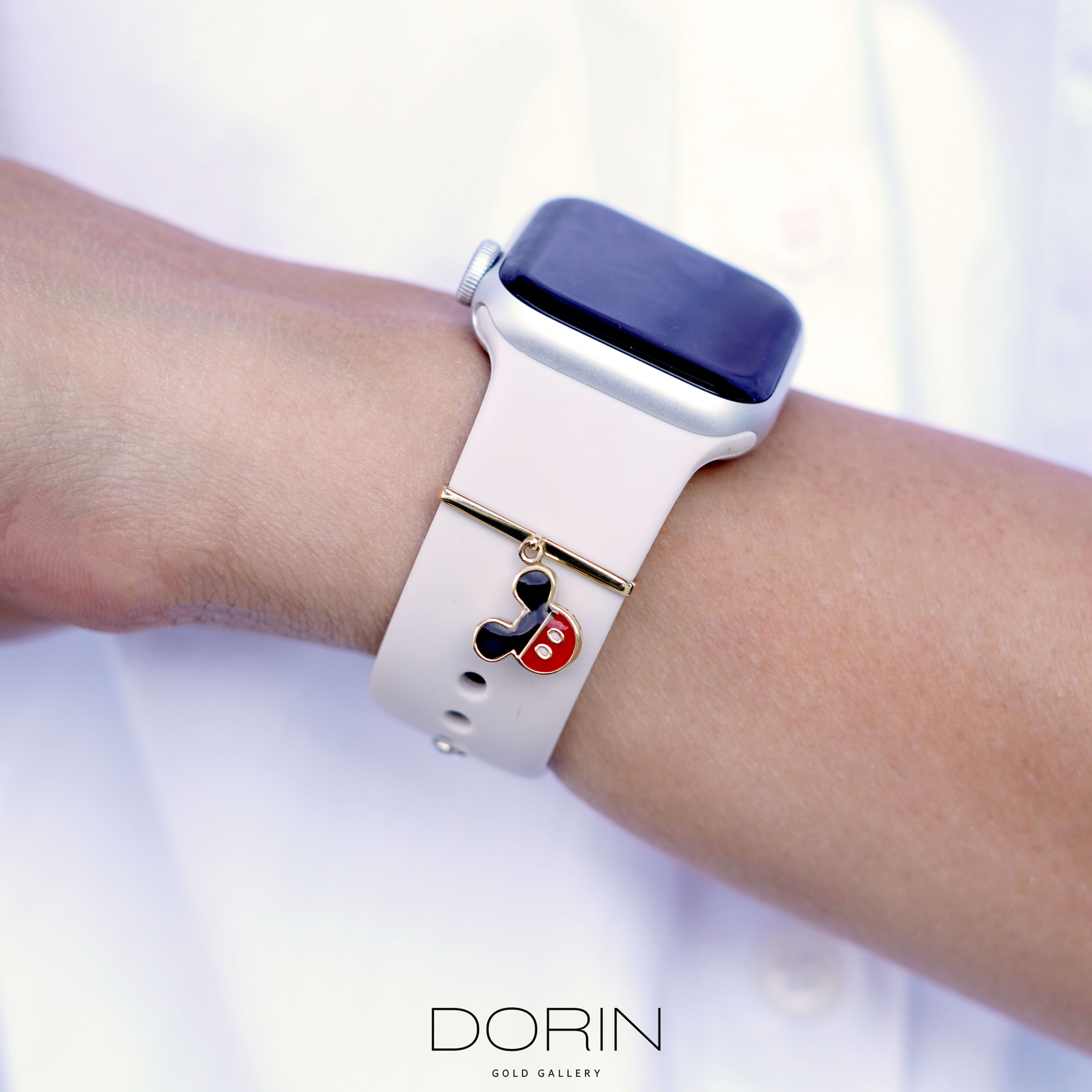 Enamel Mickey Apple Watch Charm
