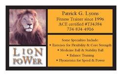Lion Power Personal Fitness