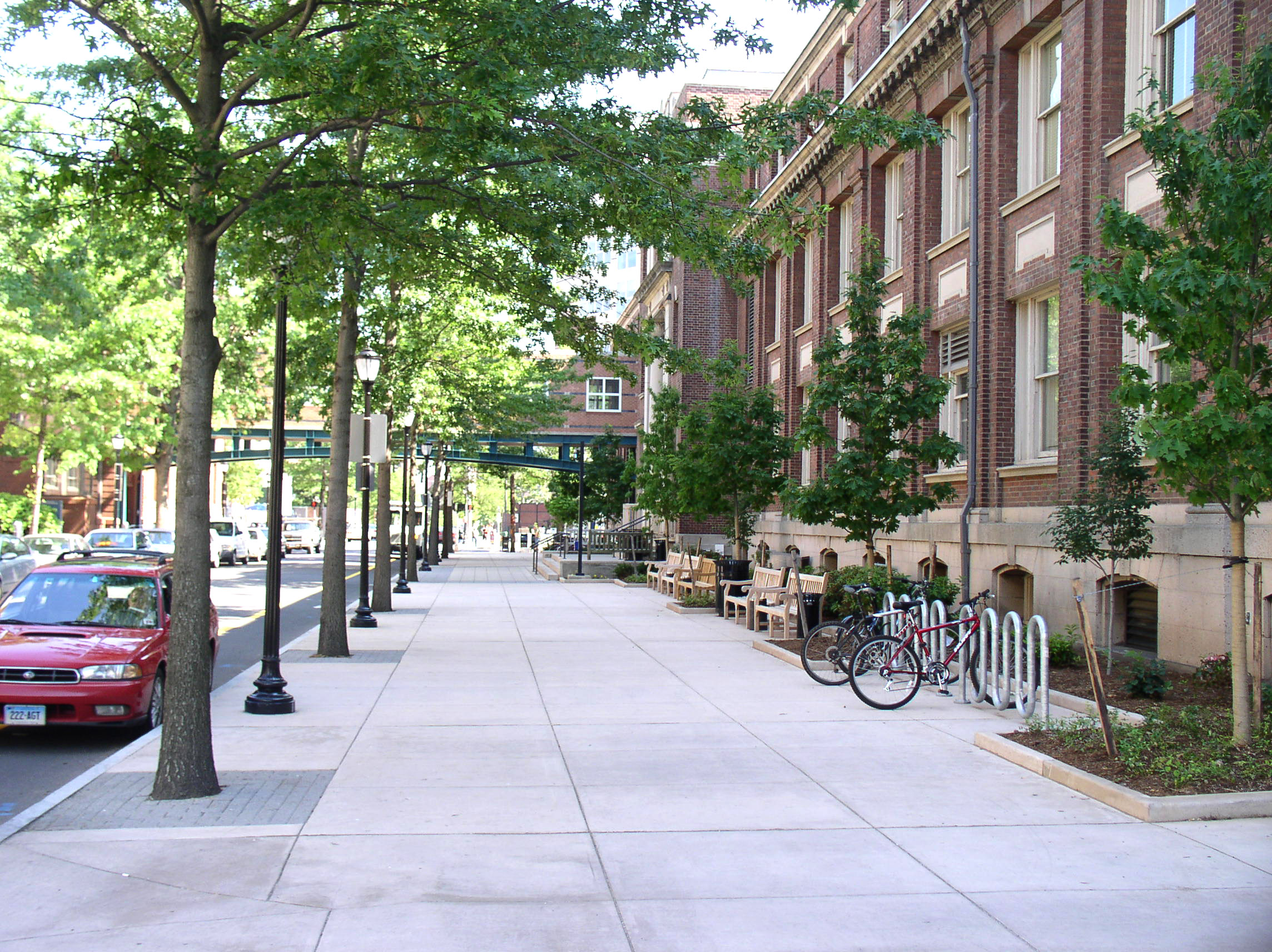 Cedar Street, Yale School of Medicine towersgoldeweb