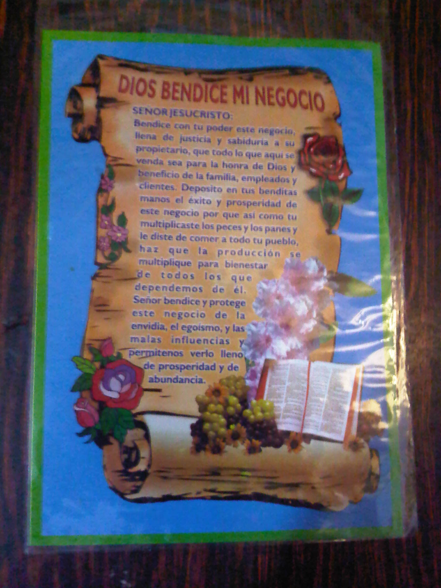 Dios Bendice mi Negocio (Apartir 6)