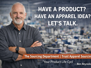 HAVE A PRODUCT? HAVE AN APPAREL IDEA? LET'S TALK.