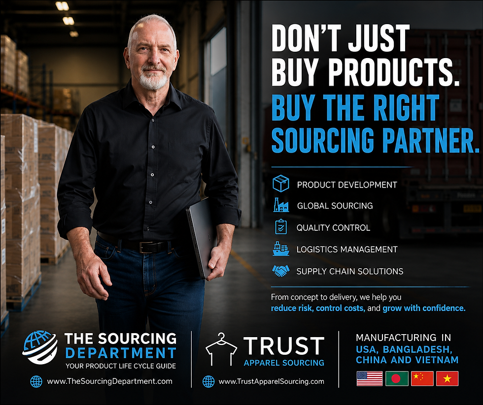 YOUR FACTORY ISN'T YOUR SUPPLIER... YOUR SUPPLIER IS.