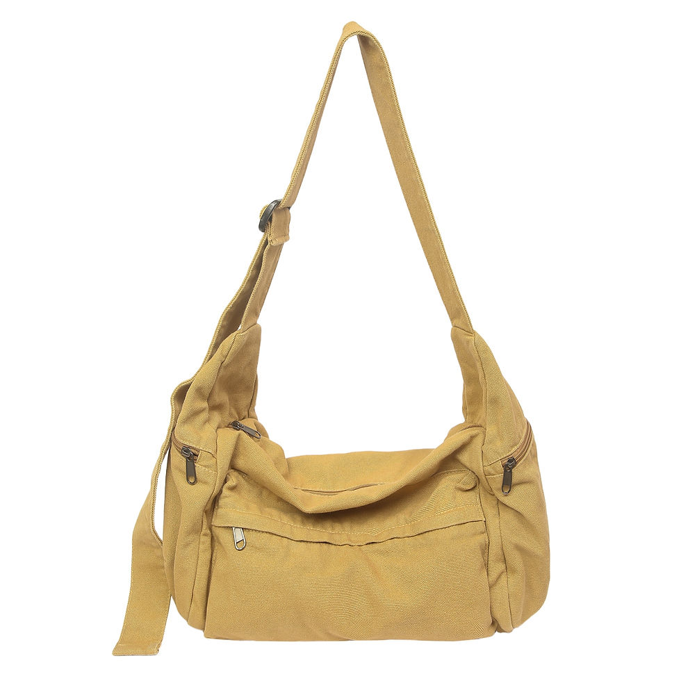 Thumbnail: Cotton Shoulder Bag 