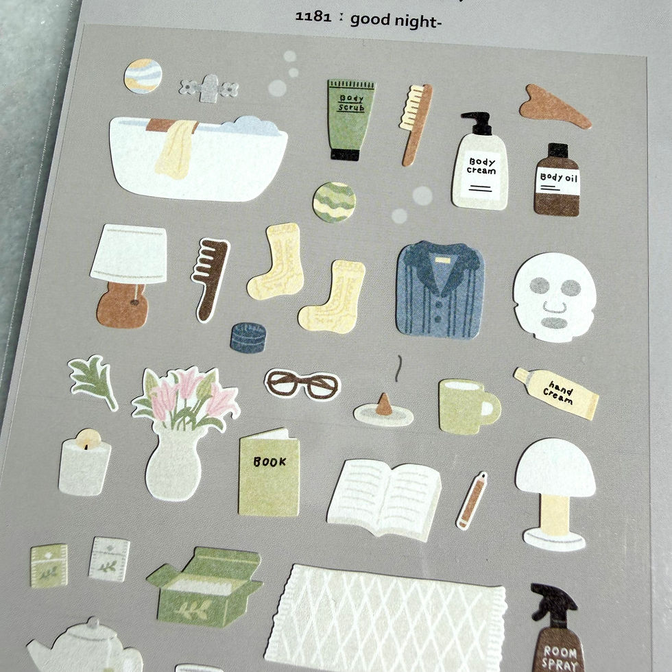 Thumbnail: Goodnight Sticker Sheet