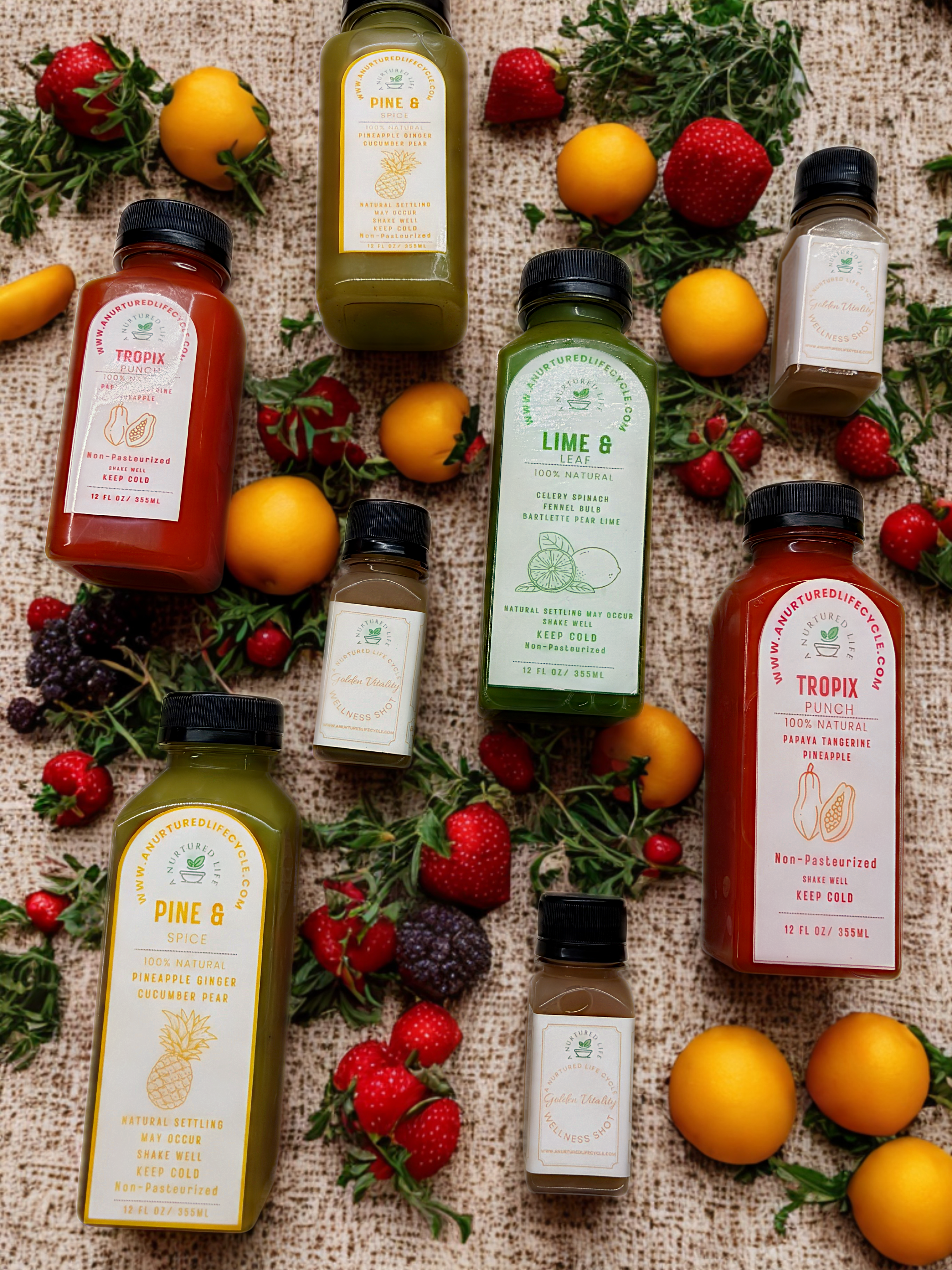 Arranged Food and Objects