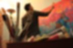 arist painting beautiful artwork
