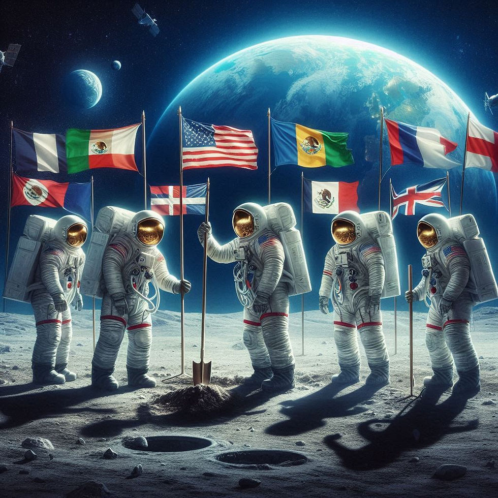 Colonización DE LA LUNA