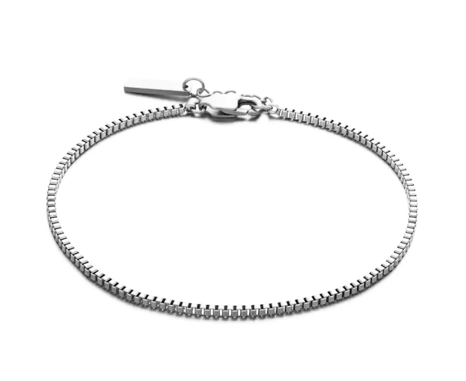 Anthem Fine Box Chain Bracelet