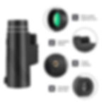 Thumbnail: High-Definition Telescope with Universal Phone Mount