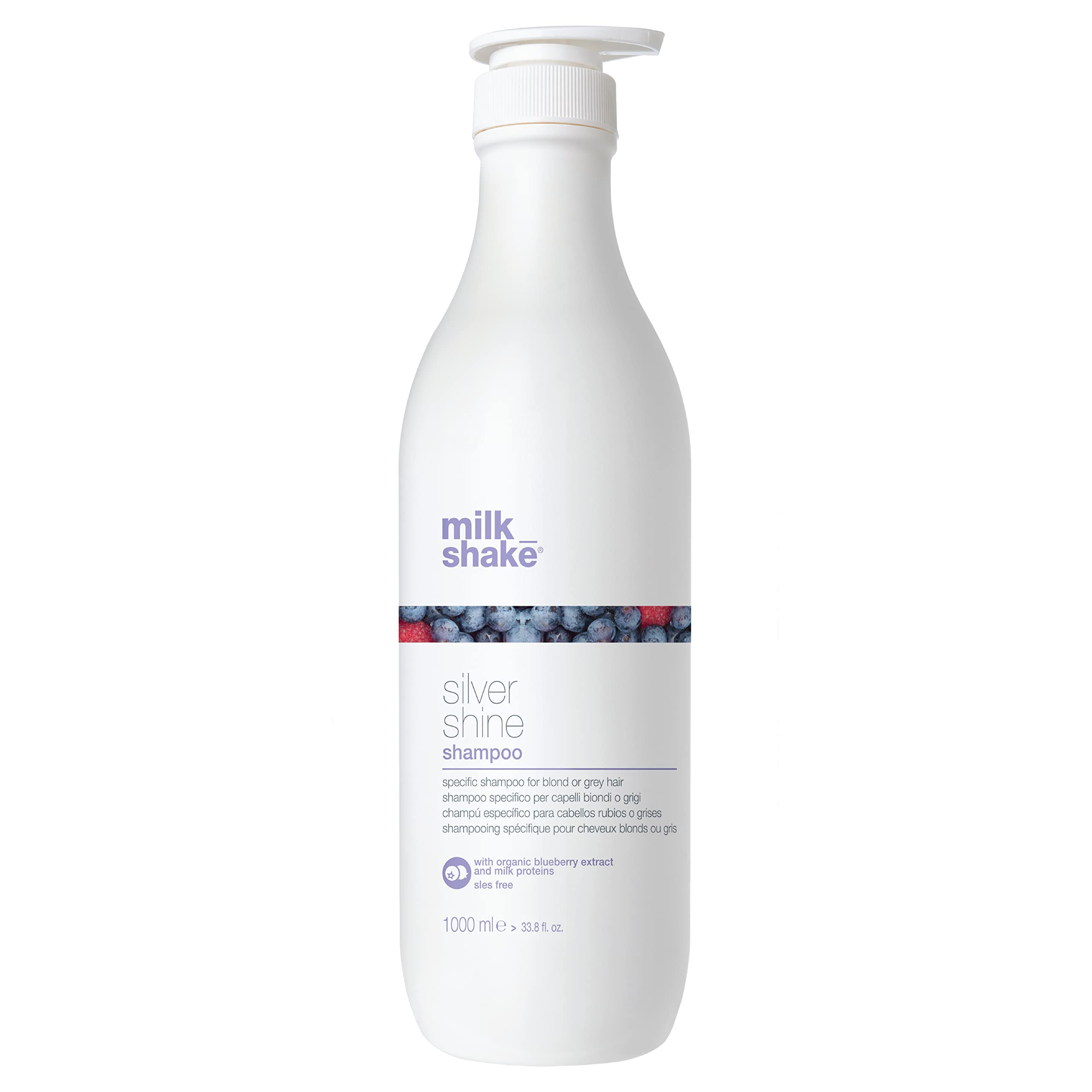 Milk_shake Silver Shine Purple Shampoo for Blonde Hair - Blonde Toner for Brassy