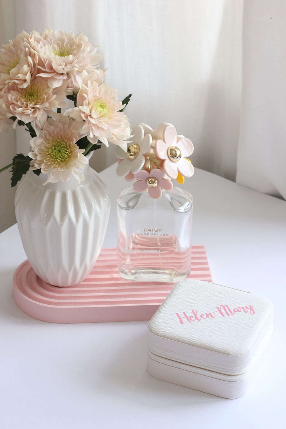 White Jewellery Box - Personalised