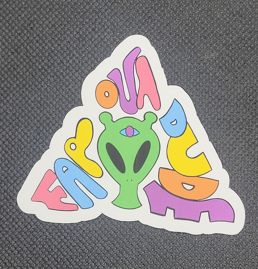 Alien Sticker