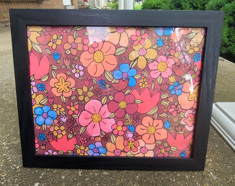 flower painting