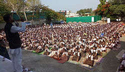 School Yoga Event