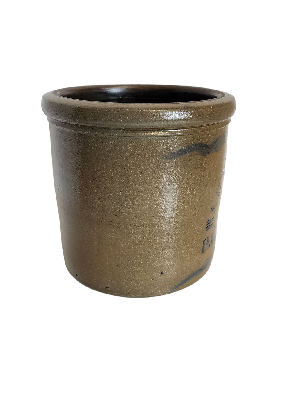 Thumbnail: RAGER LLOYD Palatine WV, 1 Gallon Stoneware Crock