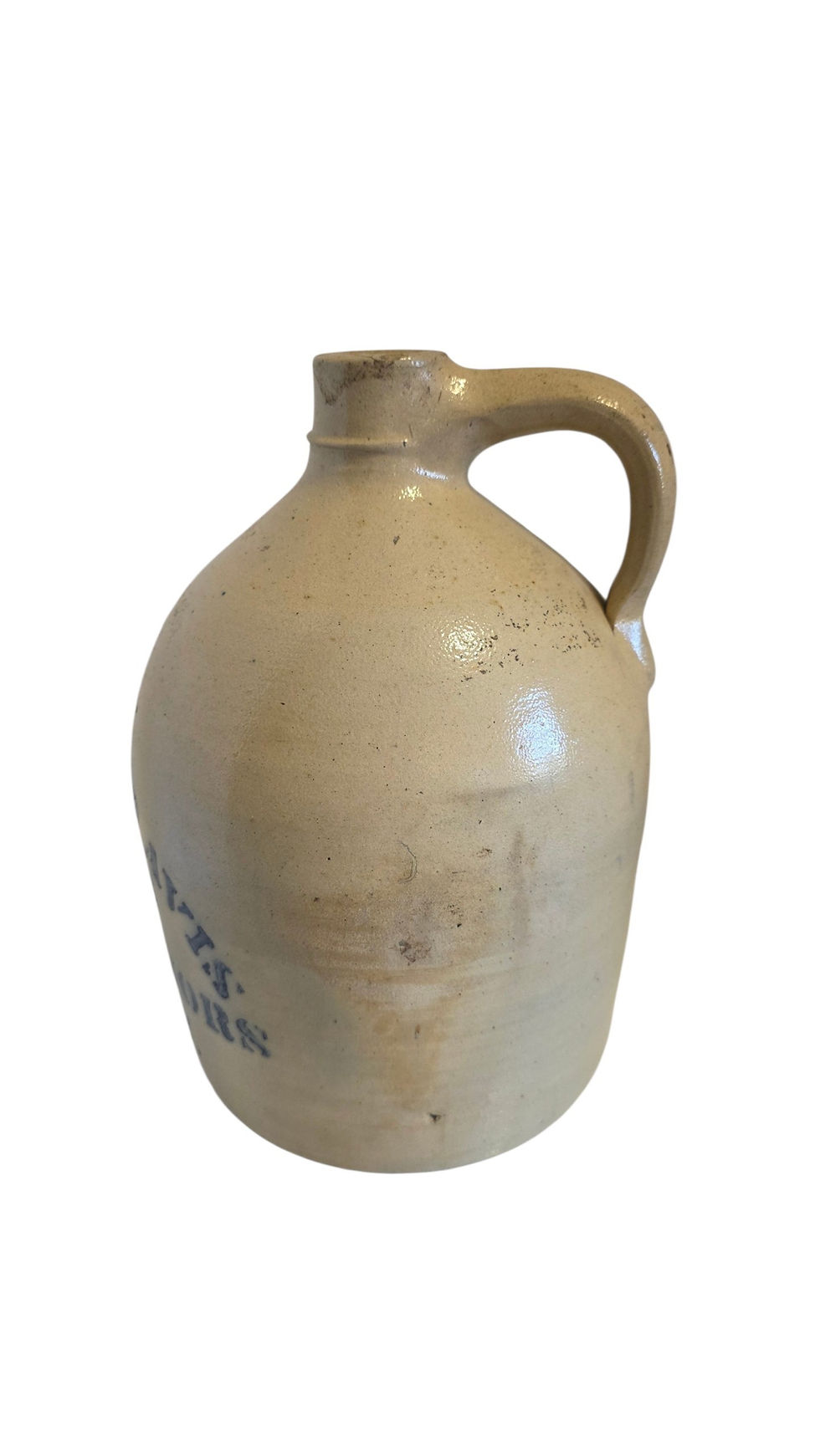 Thumbnail: WINCHELL & DAVIS Albany NY Advertising Stoneware JUG, NA White & Son Utica