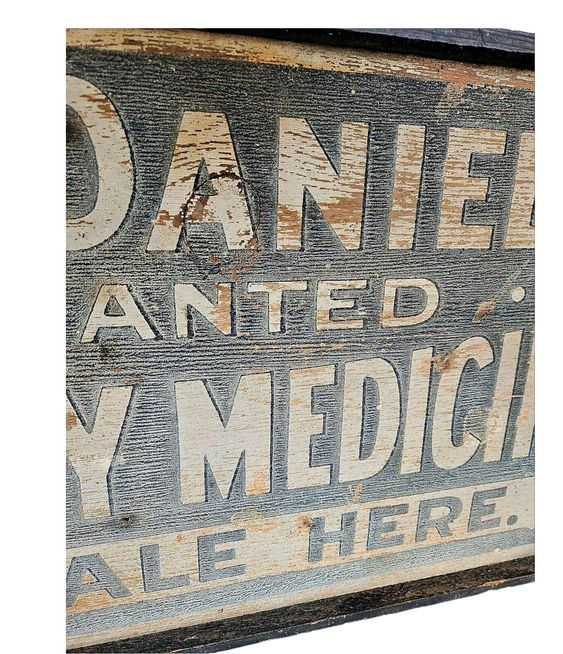 Thumbnail: SMALTZ Wood Sign DR. A.C. DANIELS’ VETERINARY MEDICINES