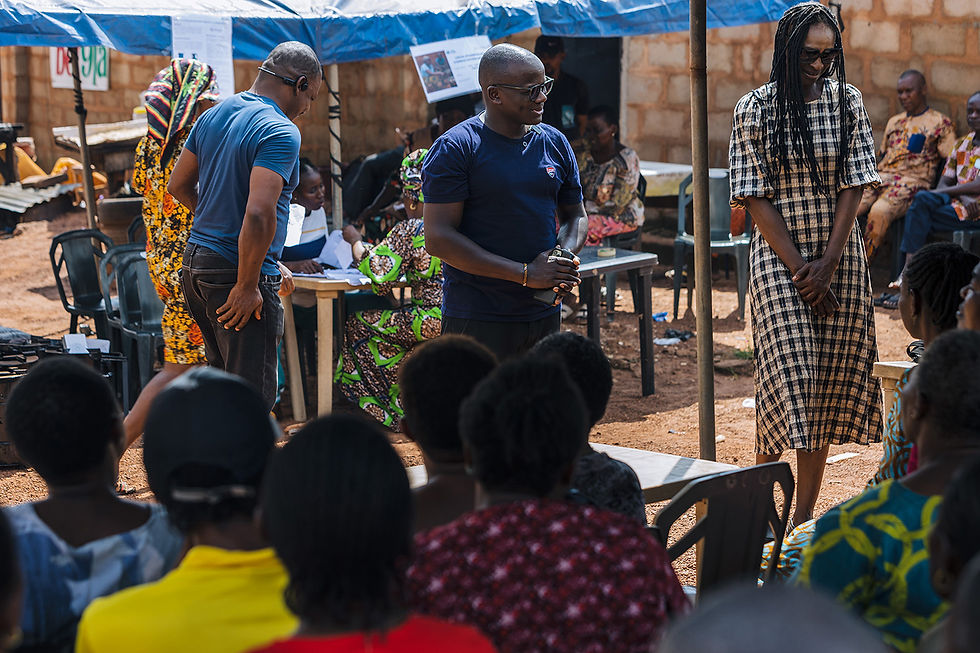 AfroClimate’s collective spirit event with afica people
