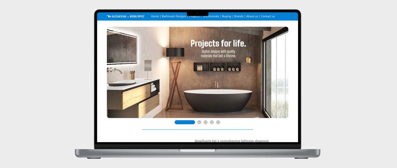 HomeSupply - New website proposal | Thiago Sena