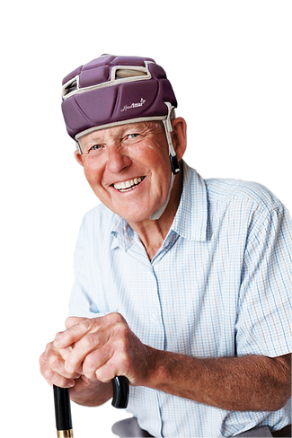 Soft Head Protector headsaver on Man