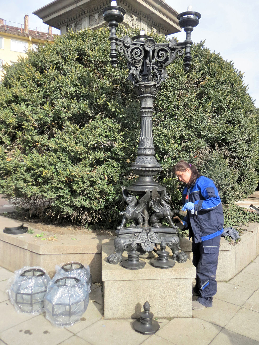 Vasil Levski Monument Restoration