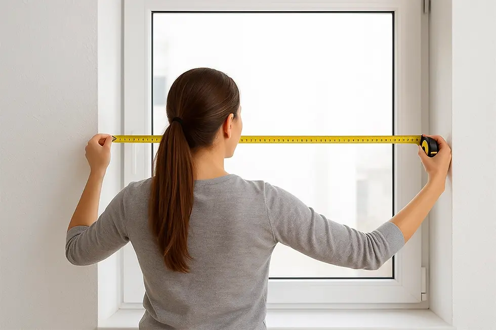 Pasos básicos para medir ventanas correctamente