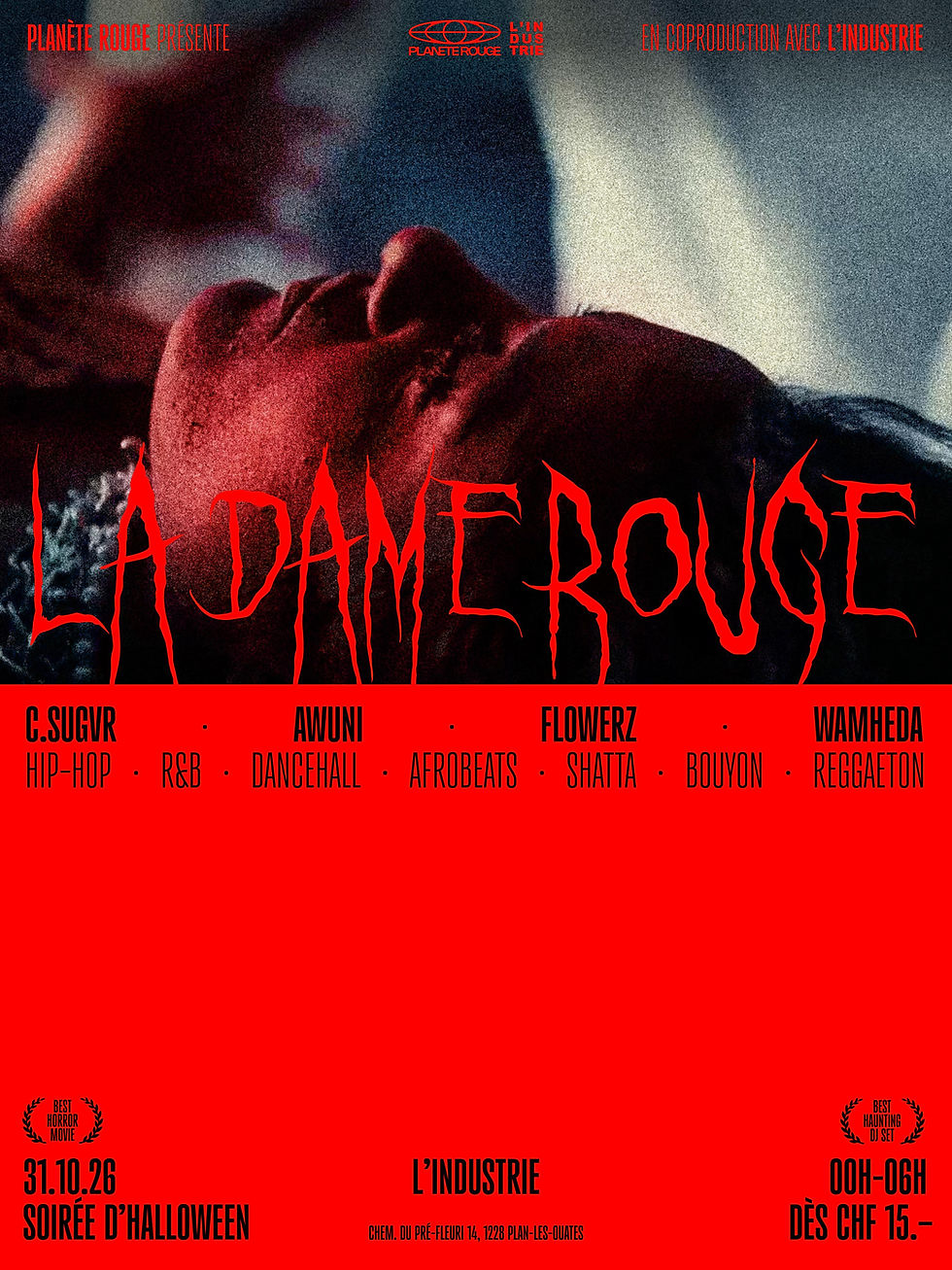 Planete Rouge présent LA DAME ROUGE