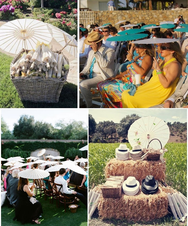 Sombrillas para Boda - Boda y Decoración