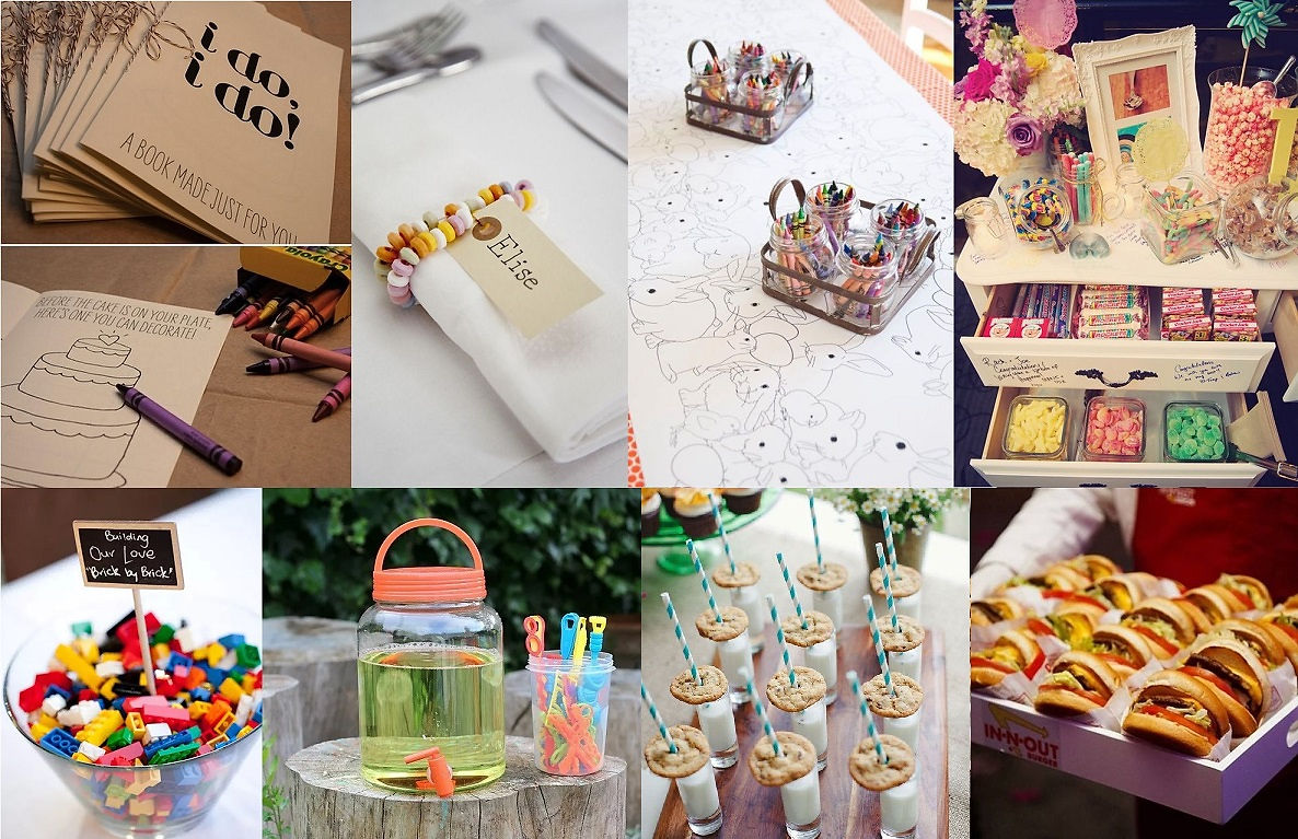 Diversión para los niños en la boda - Boda y Decoración