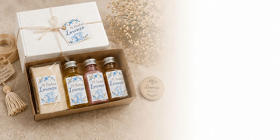 Kit de bautizo personalizado Casa Momento