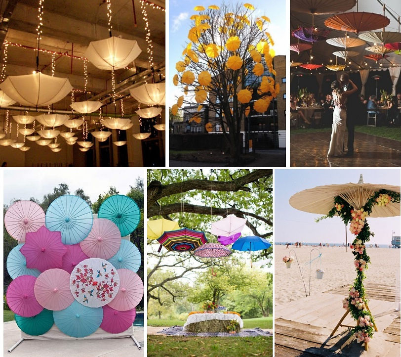 Sombrillas para Boda - Boda y Decoración
