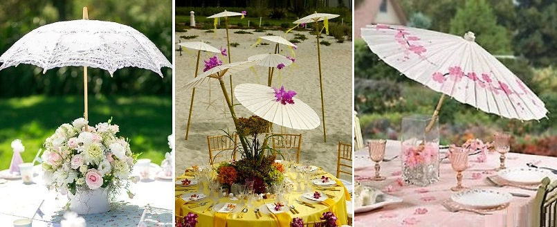 Sombrillas para Boda - Boda y Decoración