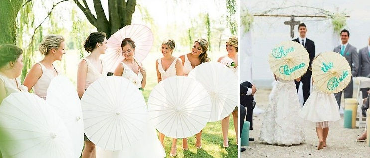 Sombrillas para Boda - Boda y Decoración