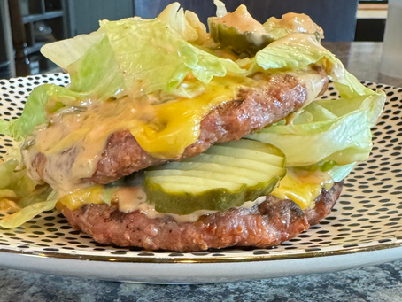 Bunless Turkey Burger ‘Macs’