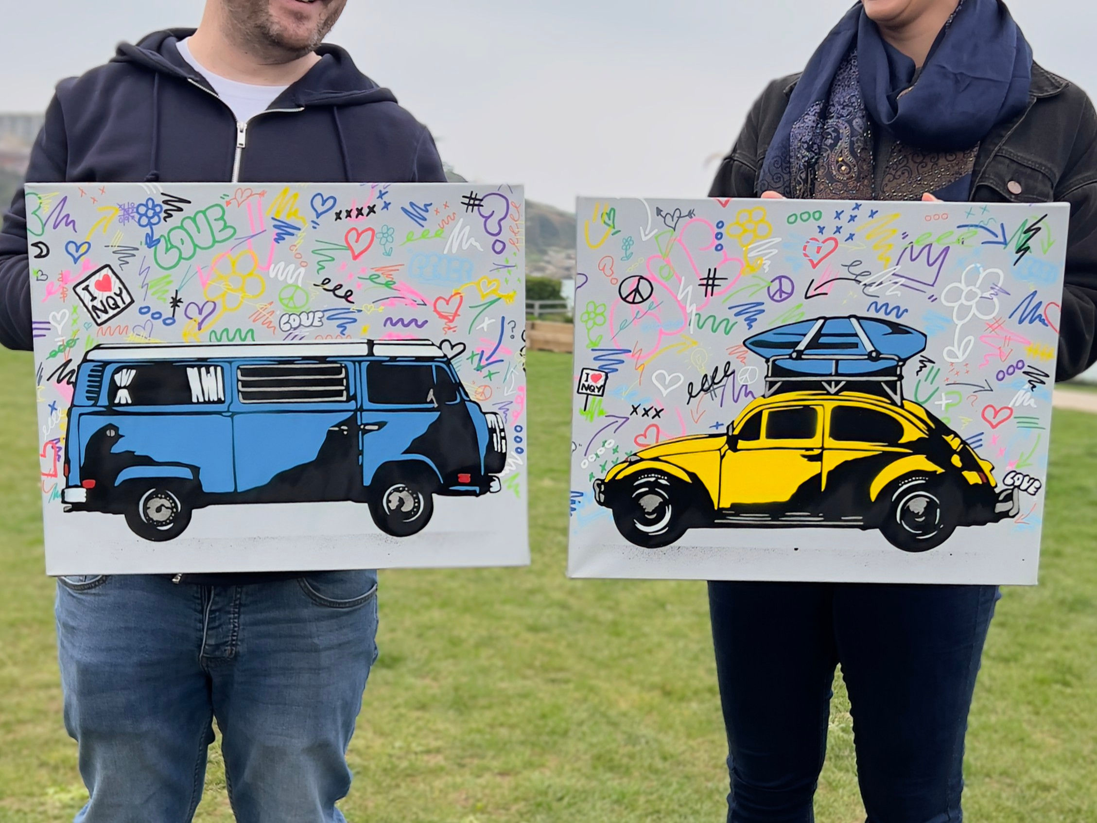 'SUMMER OF LOVE' DIPTYCH BY MADDERDOIT?