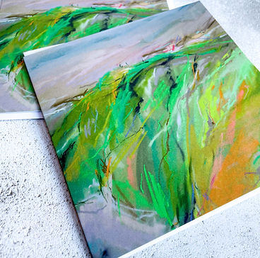 Abstract Landscape Art by Erica Ankers.