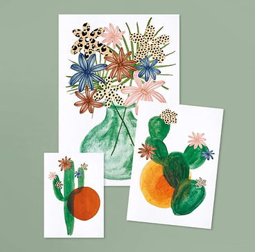 Illustrated Art, Prints and Lovely Things by Hand and Palm.
