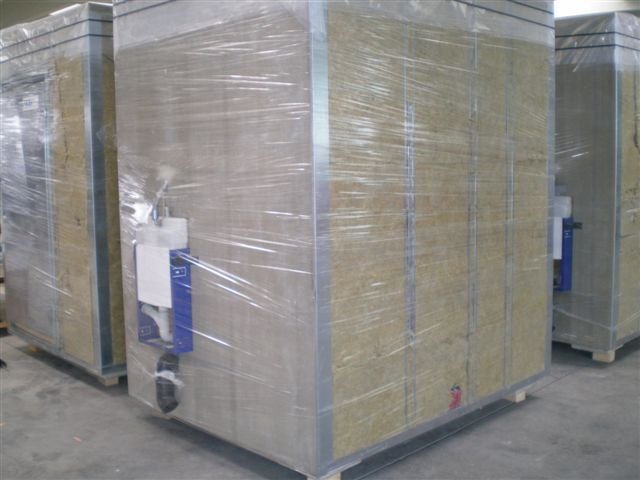 Wetterfest verpacktes Badmodul