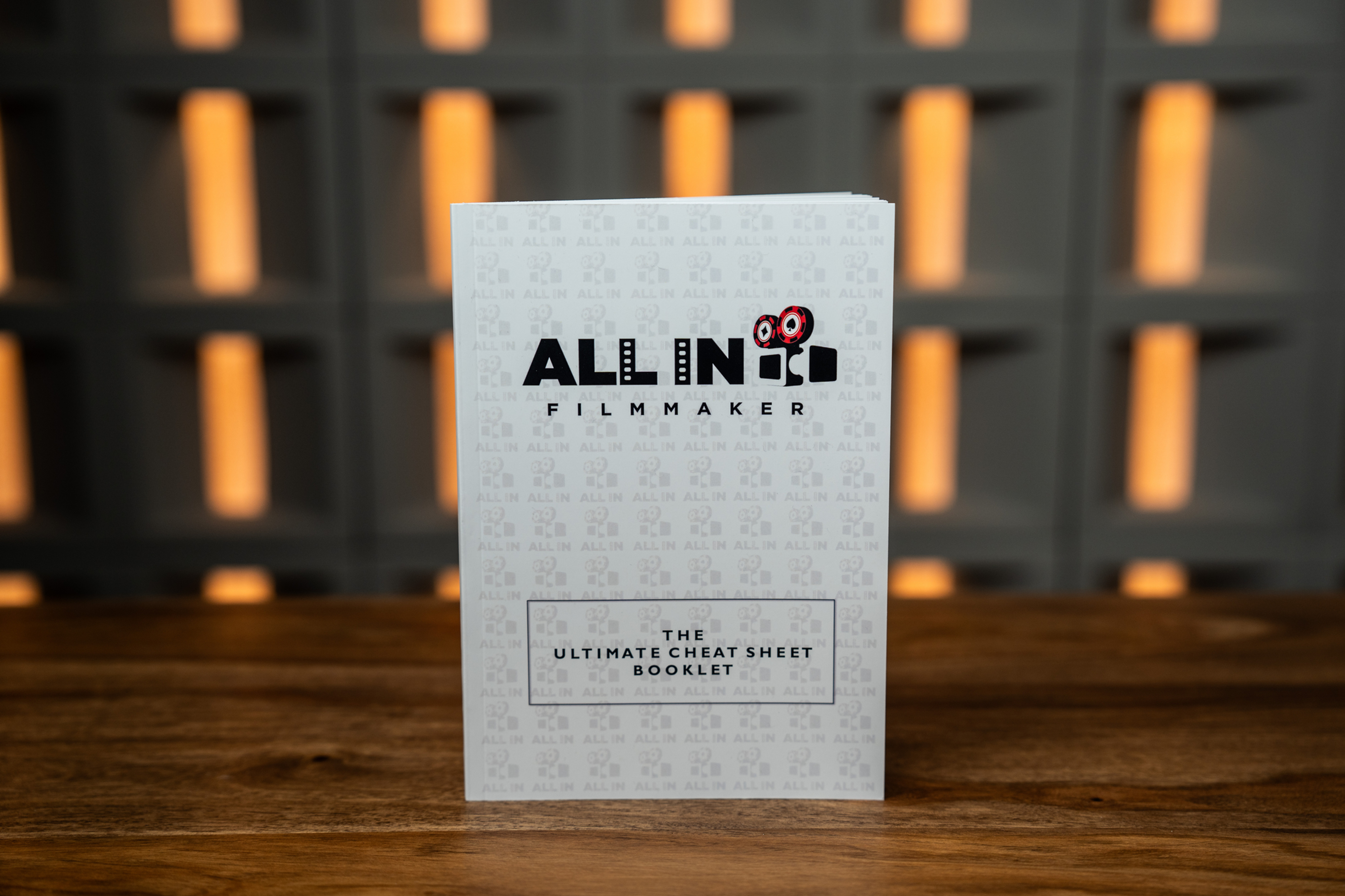 All In Filmmaker Cheatsheet Booklet (Print Edition)