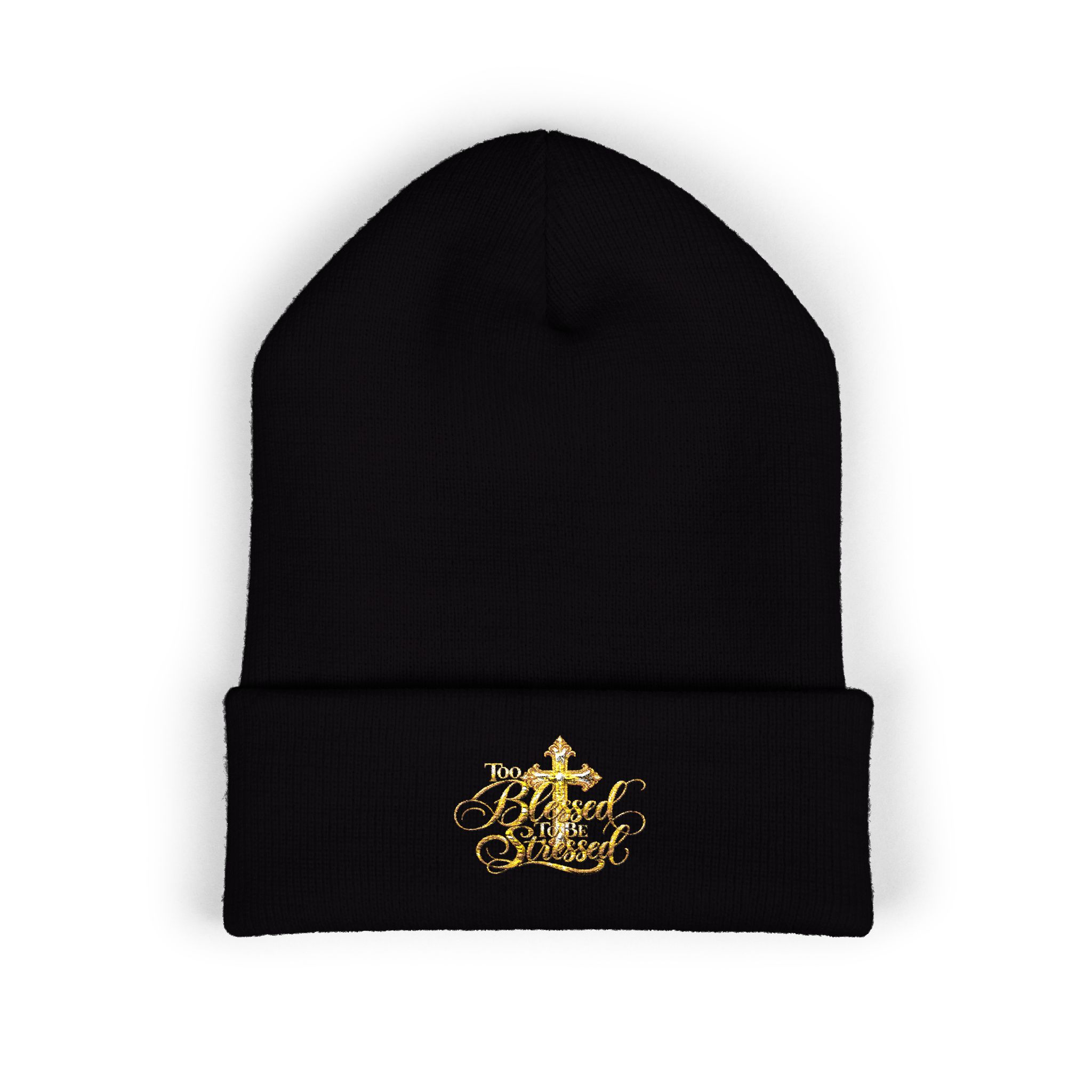 Too Blessed To Be Stressed Beanie
