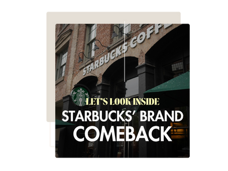 Starbucks CEO Credits Marketing Efforts as the 'Turnaround' for the Business