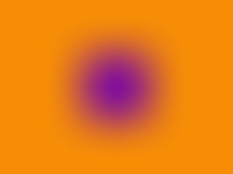 Bright purple square on a bold orange background