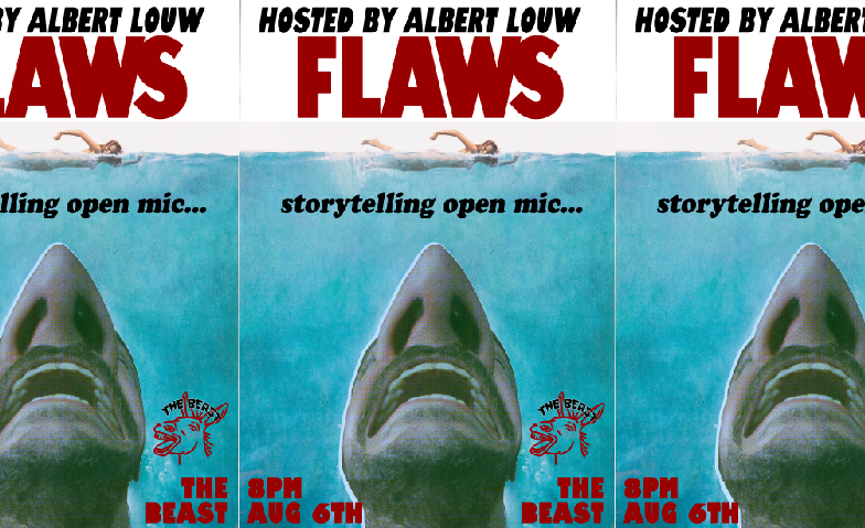 Flaws Storytelling open mic