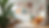 Eye-level view of a serene art therapy studio with colorful artworks