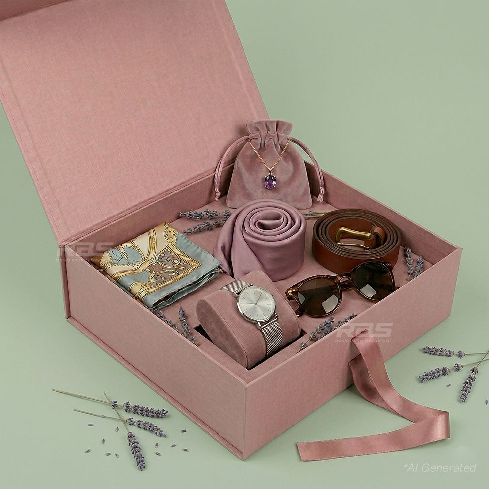 Velvet Finish Rigid Box