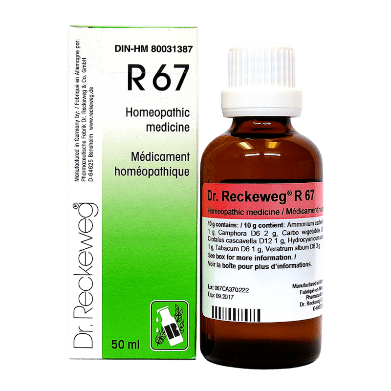 Dr.Reckeweg R67 Drops for circulatory debility