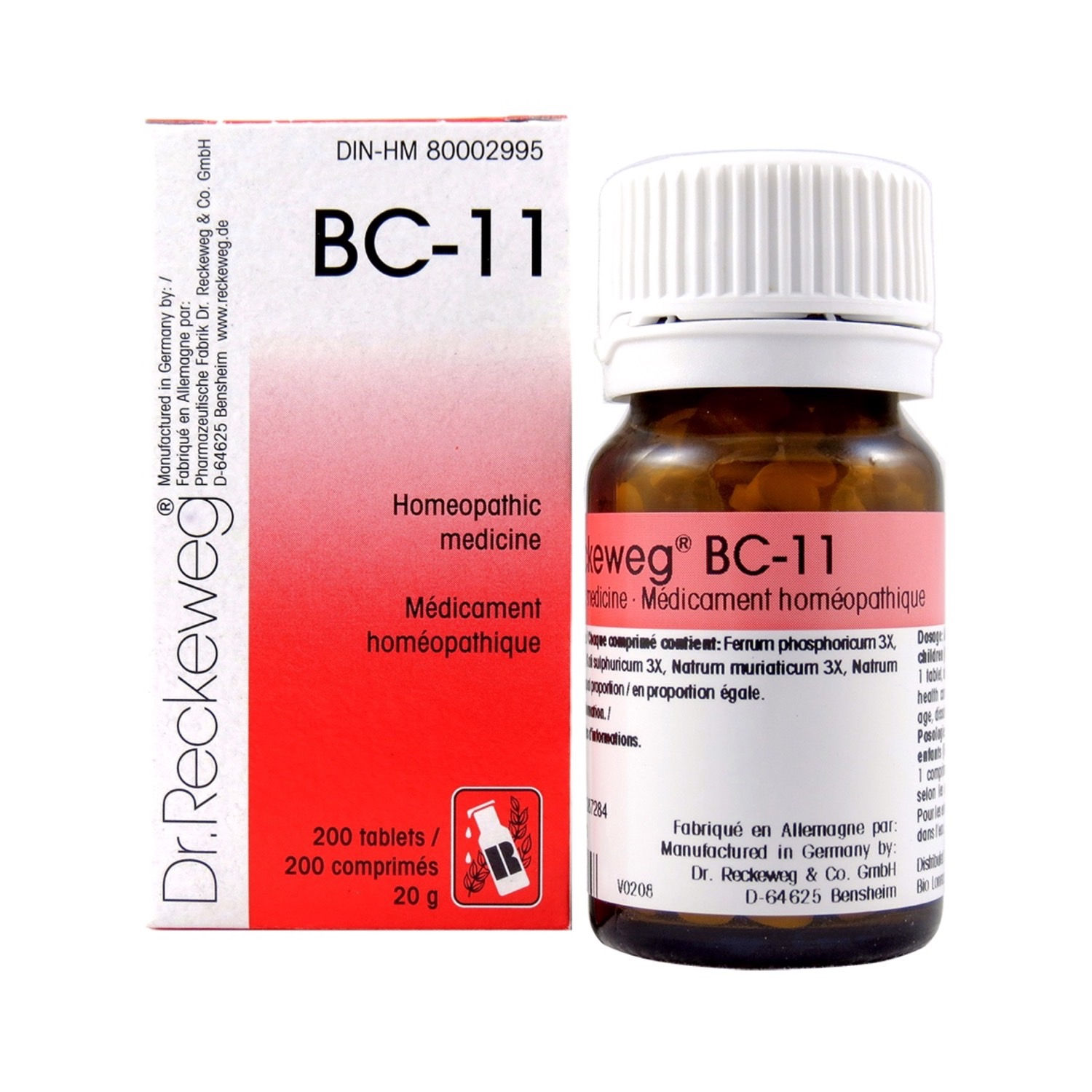 Dr. Reckeweg Homeopathy BC11